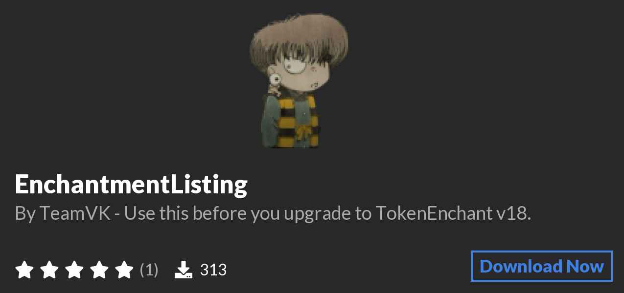 Download EnchantmentListing on Polymart