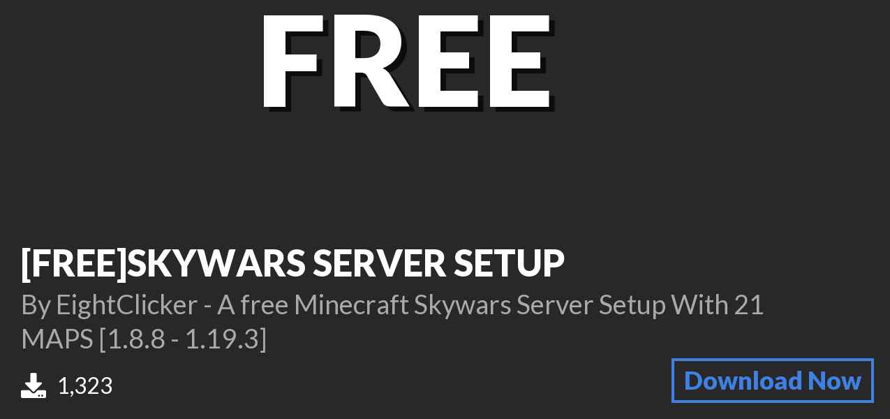 Download [FREE]⭐SKYWARS SERVER SETUP⭐ on Polymart