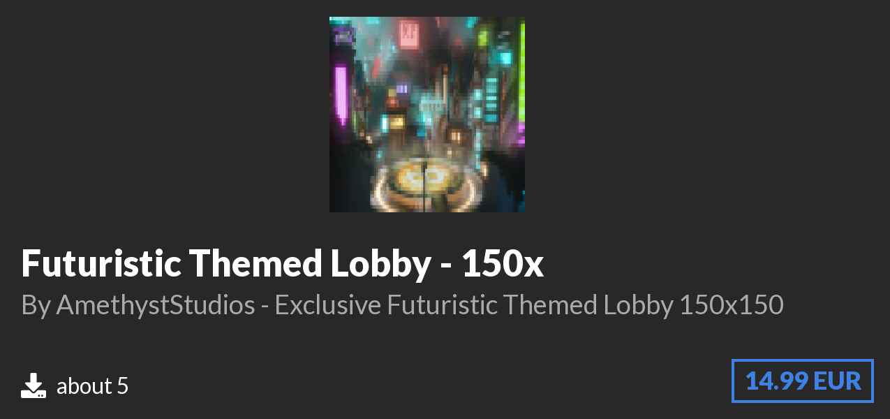 Download Futuristic Themed Lobby - 150x on Polymart