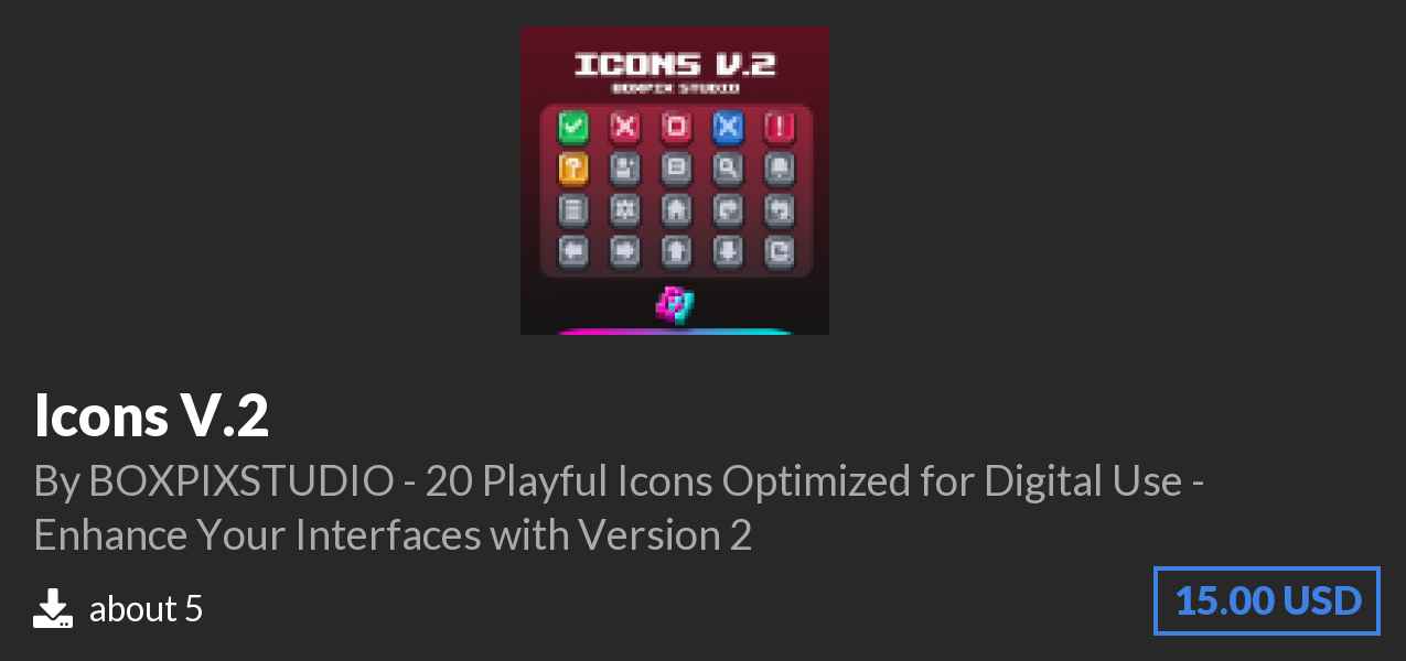 Download Icons V.2 on Polymart
