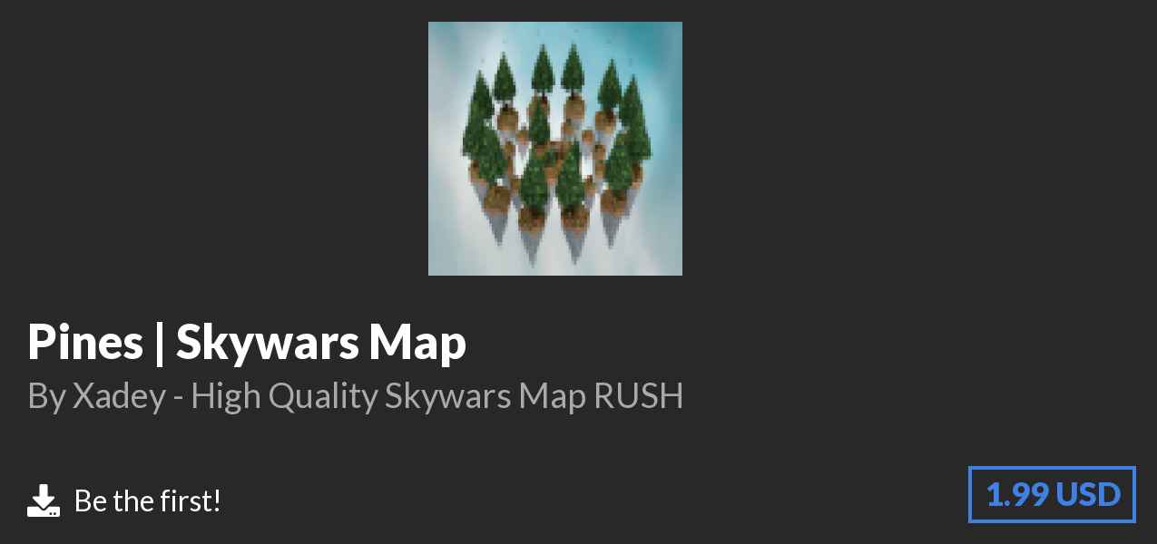 Download Pines | Skywars Map on Polymart