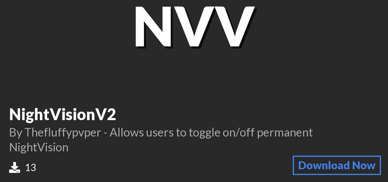 Download NightVisionV2 on Polymart