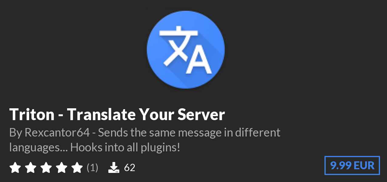 Download Triton - Translate Your Server on Polymart