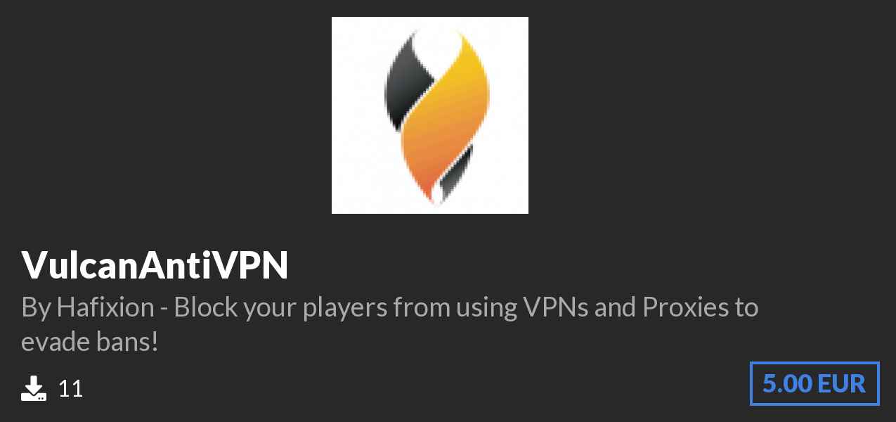 Download VulcanAntiVPN on Polymart
