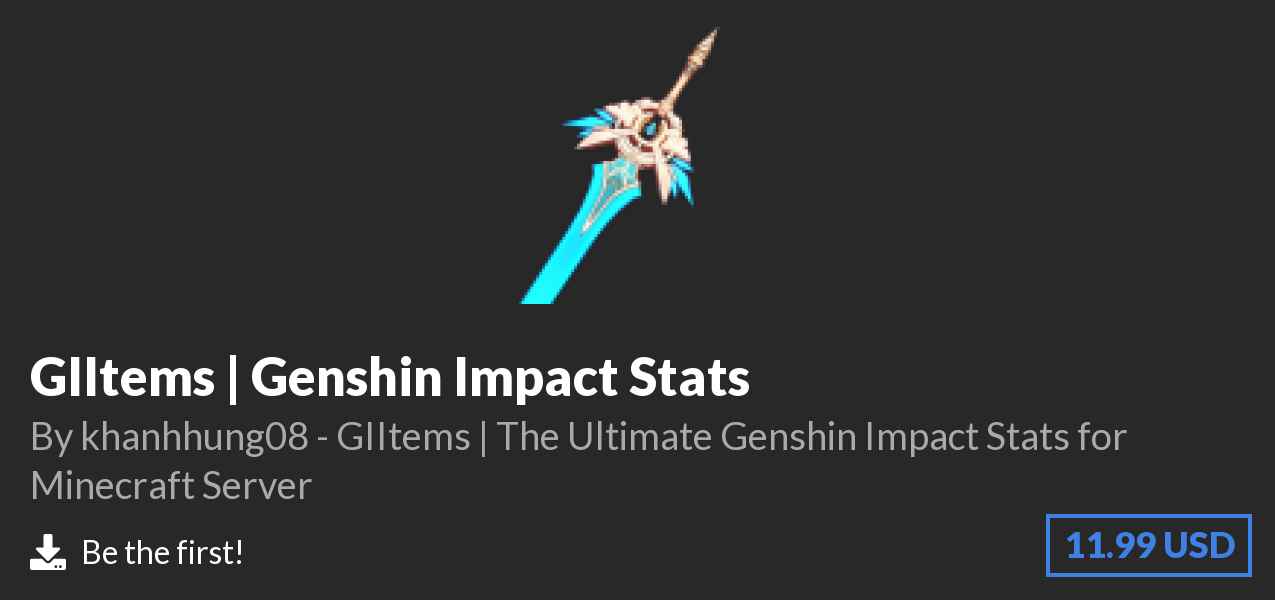 Download GIItems | Genshin Impact Stats on Polymart