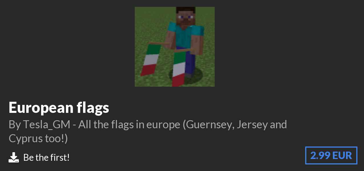 Download European flags on Polymart