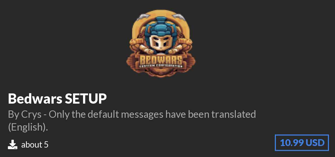 Download Bedwars SETUP on Polymart