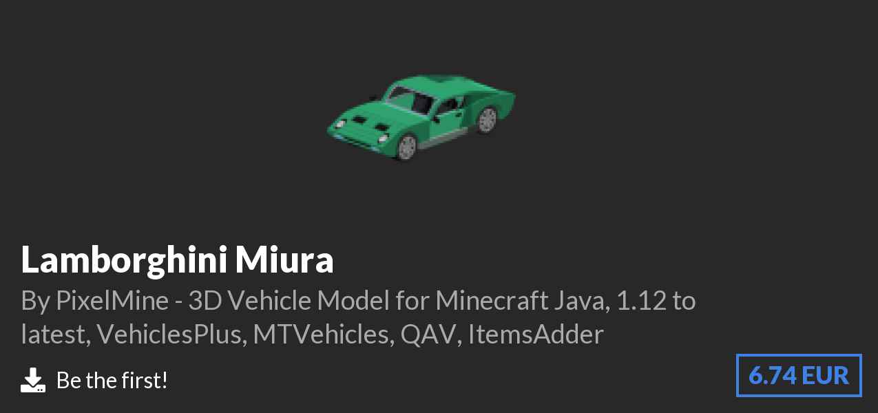 Download Lamborghini Miura on Polymart