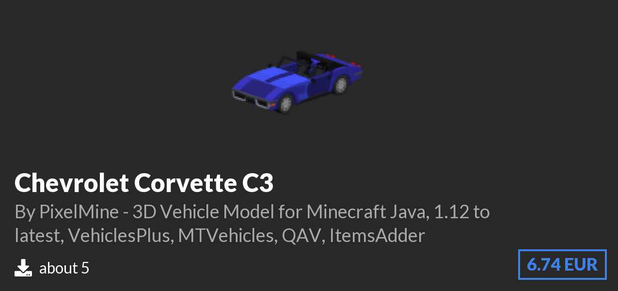 Download Chevrolet Corvette C3 on Polymart