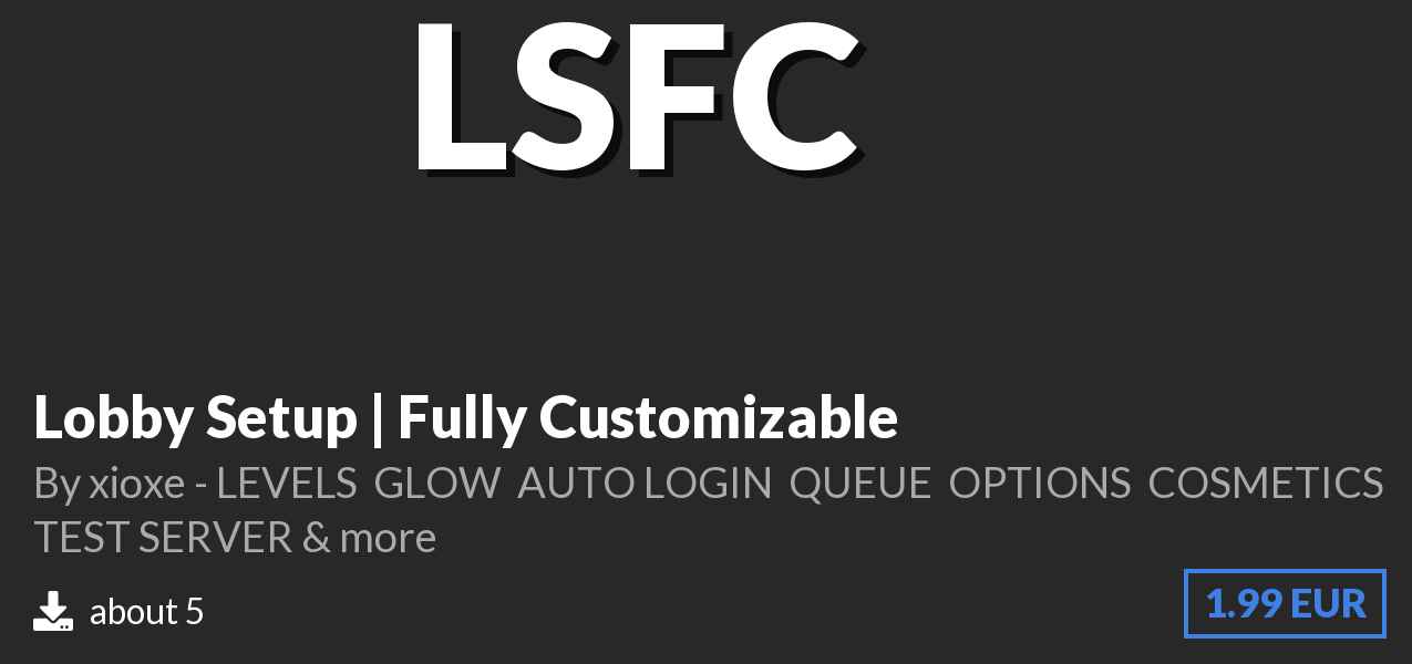 Download Lobby Setup | Fully Customizable on Polymart