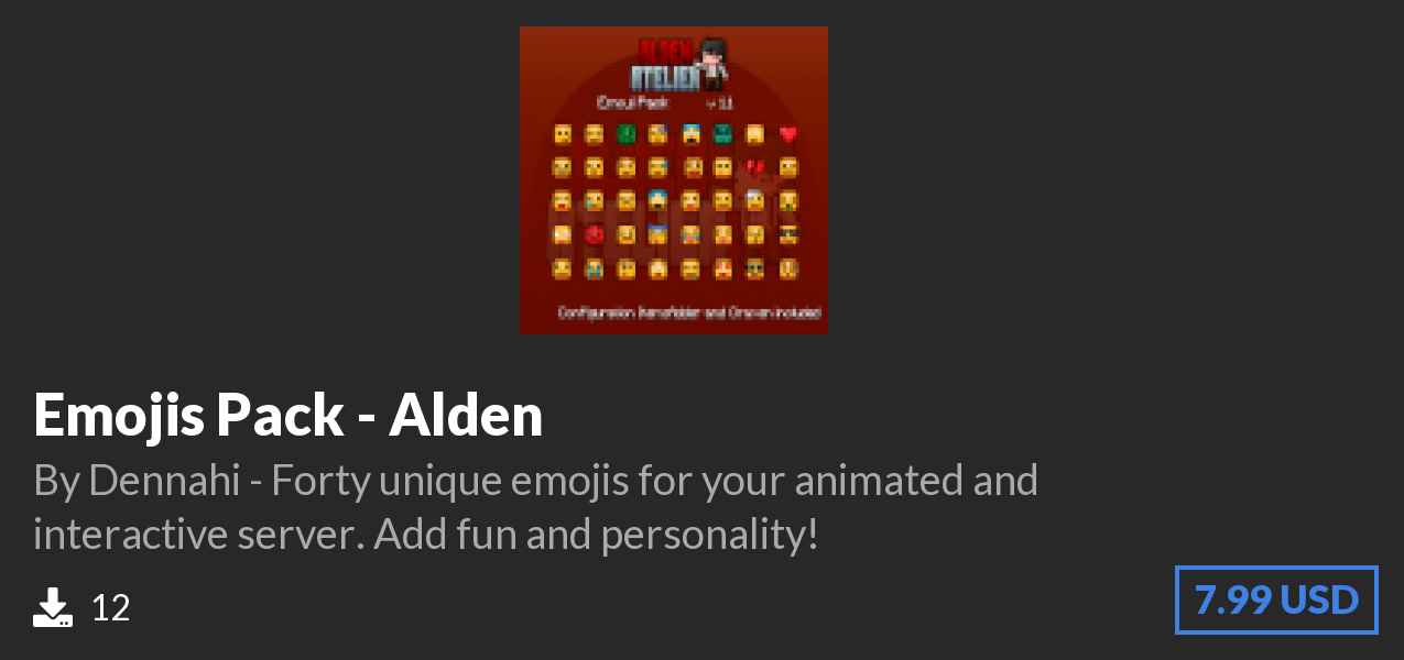 Download Emojis Pack - Alden on Polymart