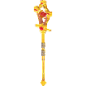 Gold and Fire Staff icon
