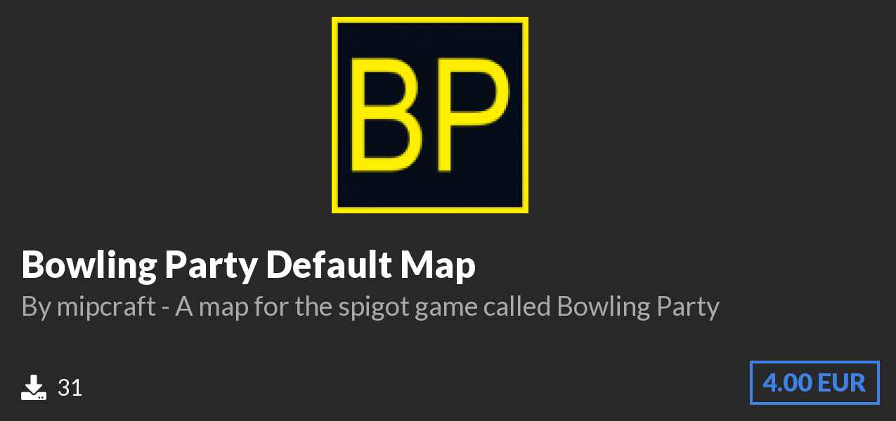 Download Bowling Party Default Map on Polymart