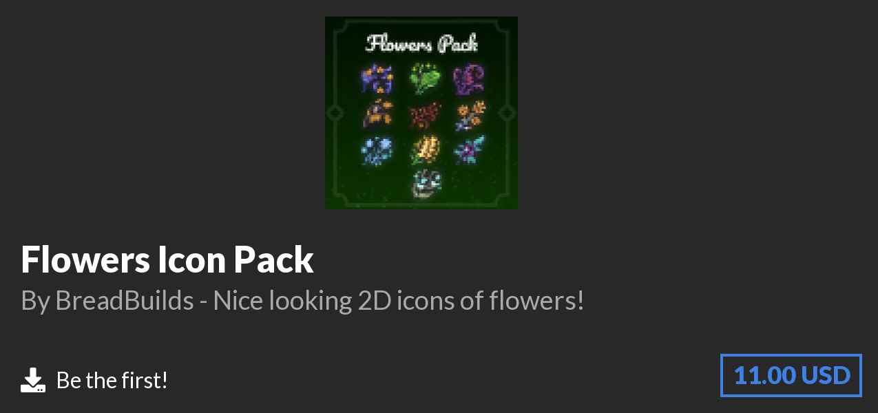Download Flowers Icon Pack on Polymart