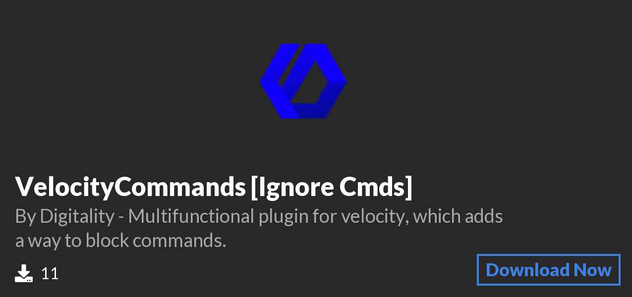 Download VelocityCommands [Ignore Cmds] on Polymart