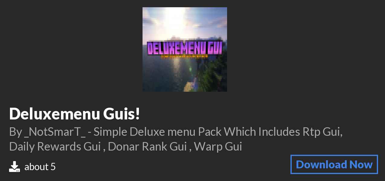 Download Deluxemenu Guis! on Polymart
