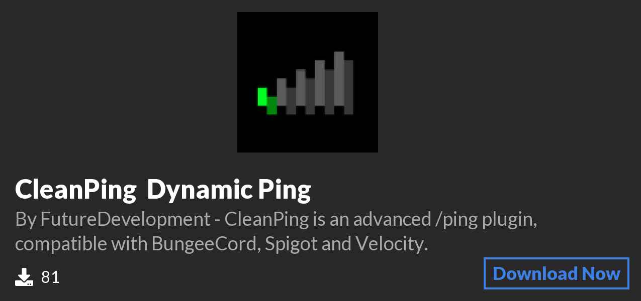 Download CleanPing • Dynamic Ping on Polymart