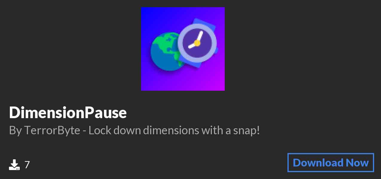 Download DimensionPause on Polymart