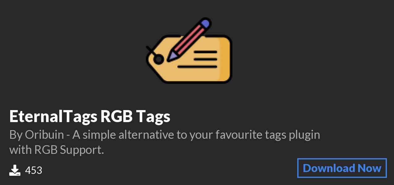 Download EternalTags ✨RGB Tags ✨ on Polymart