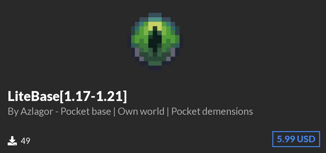 Download ⭐LiteBase⭐[1.17-1.21] on Polymart