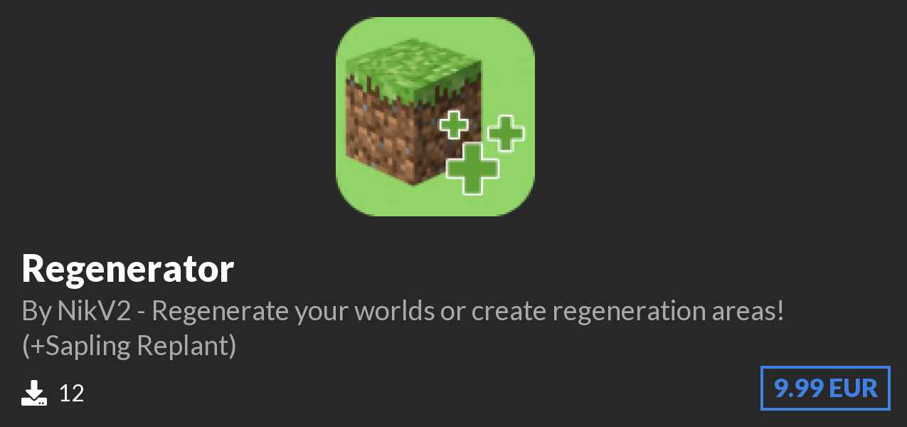 Download ✅ Regenerator ✅ on Polymart