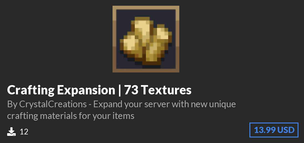 Download Crafting Expansion | 73 Textures on Polymart