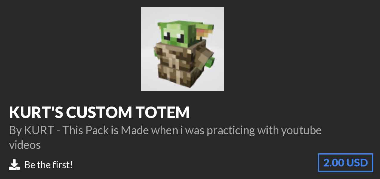 Download KURT'S CUSTOM TOTEM on Polymart