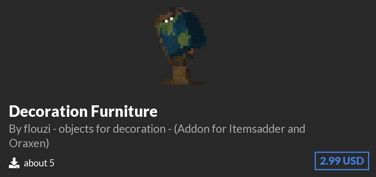Download Decoration Furniture on Polymart