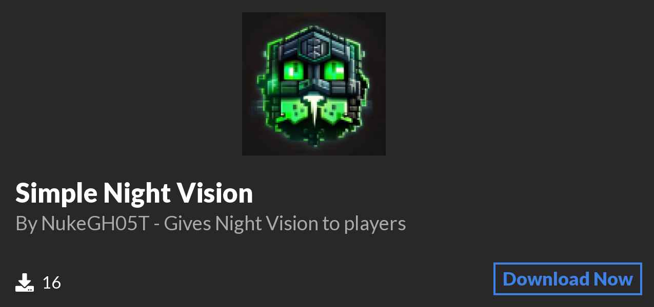 Download Simple Night Vision on Polymart