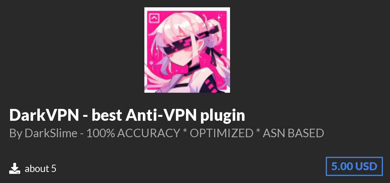 Download DarkVPN - best Anti-VPN plugin on Polymart