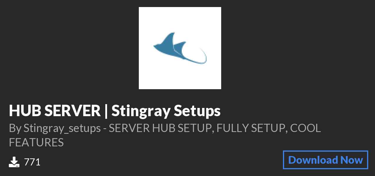 Download HUB SERVER | Stingray Setups on Polymart