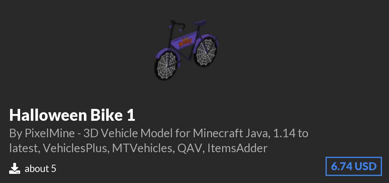 Download Halloween Bike 1 on Polymart