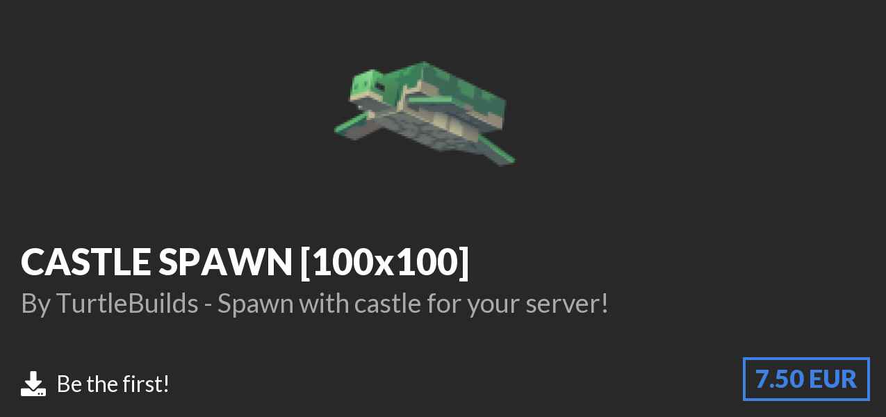 Download CASTLE SPAWN [100x100] on Polymart