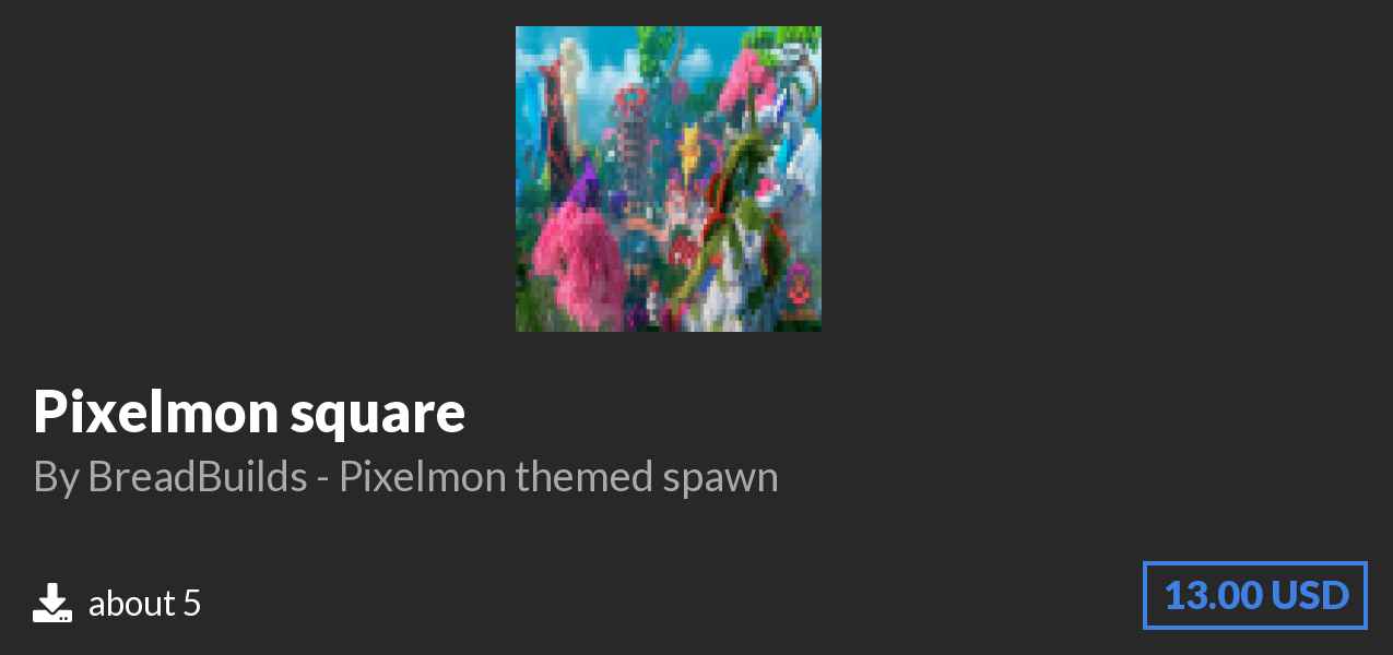 Download Pixelmon square on Polymart