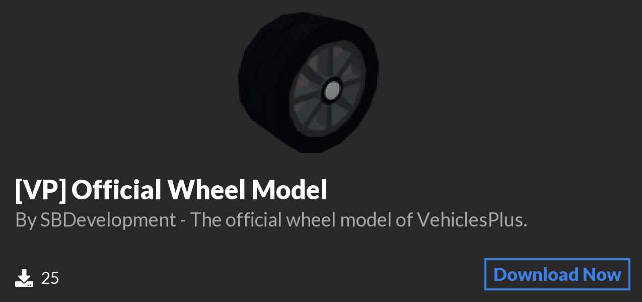 Download [VP] Official Wheel Model on Polymart