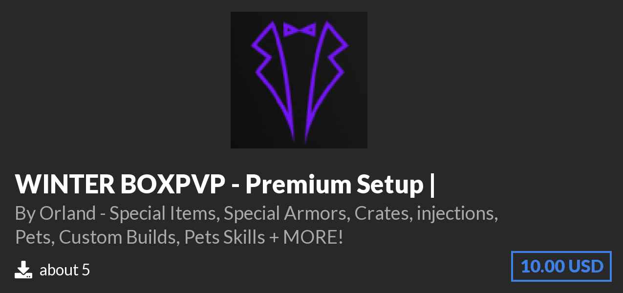 Download WINTER BOXPVP - Premium Setup | on Polymart