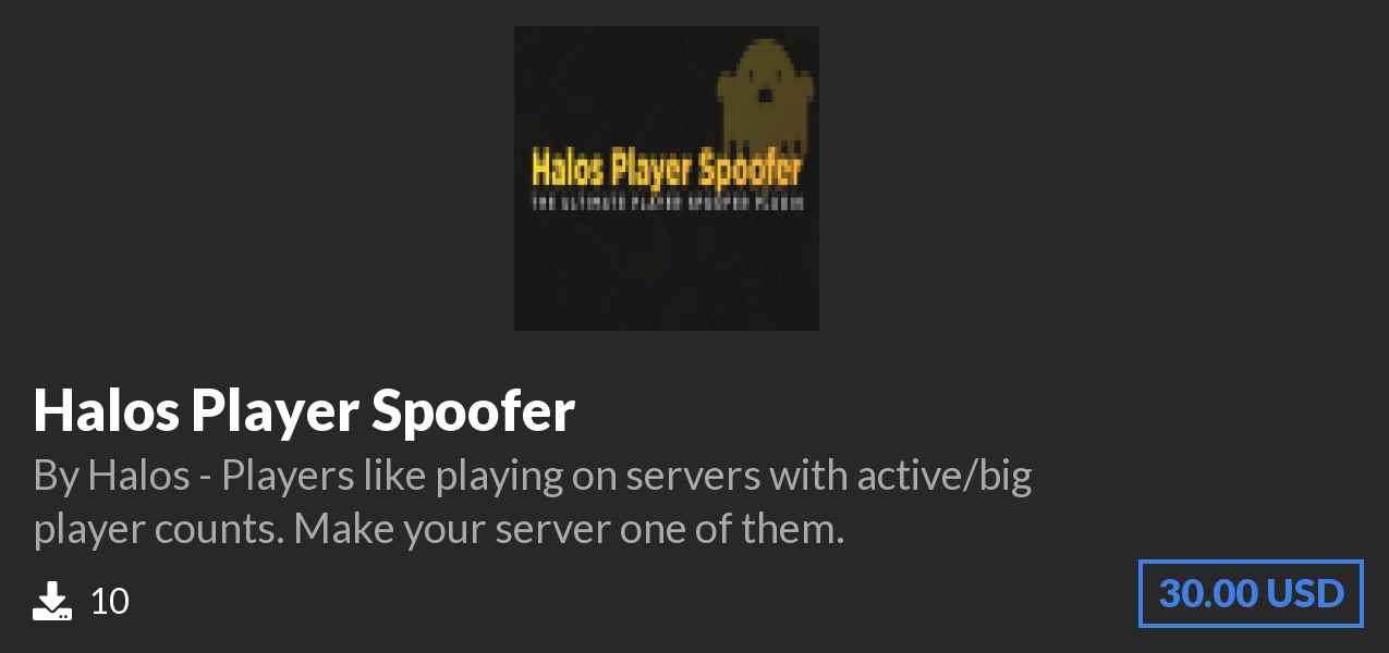 Download Halos Player Spoofer on Polymart