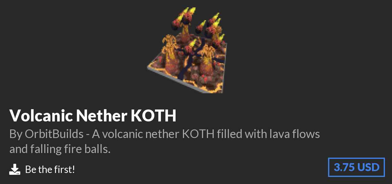 Download Volcanic Nether KOTH on Polymart