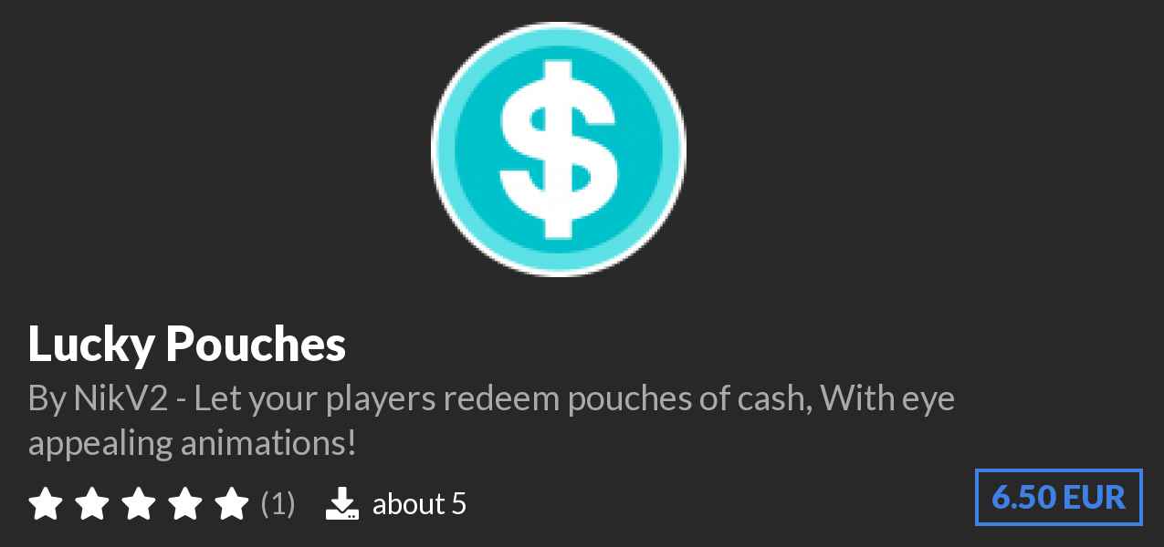 Download ☑️ Lucky Pouches ☑️ on Polymart
