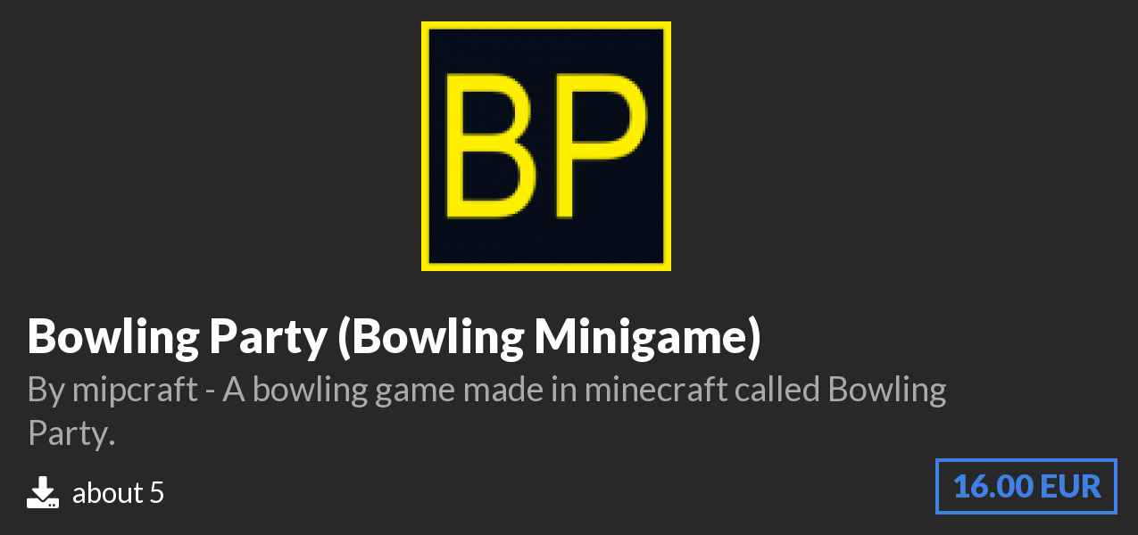 Download Bowling Party (Bowling Minigame) on Polymart