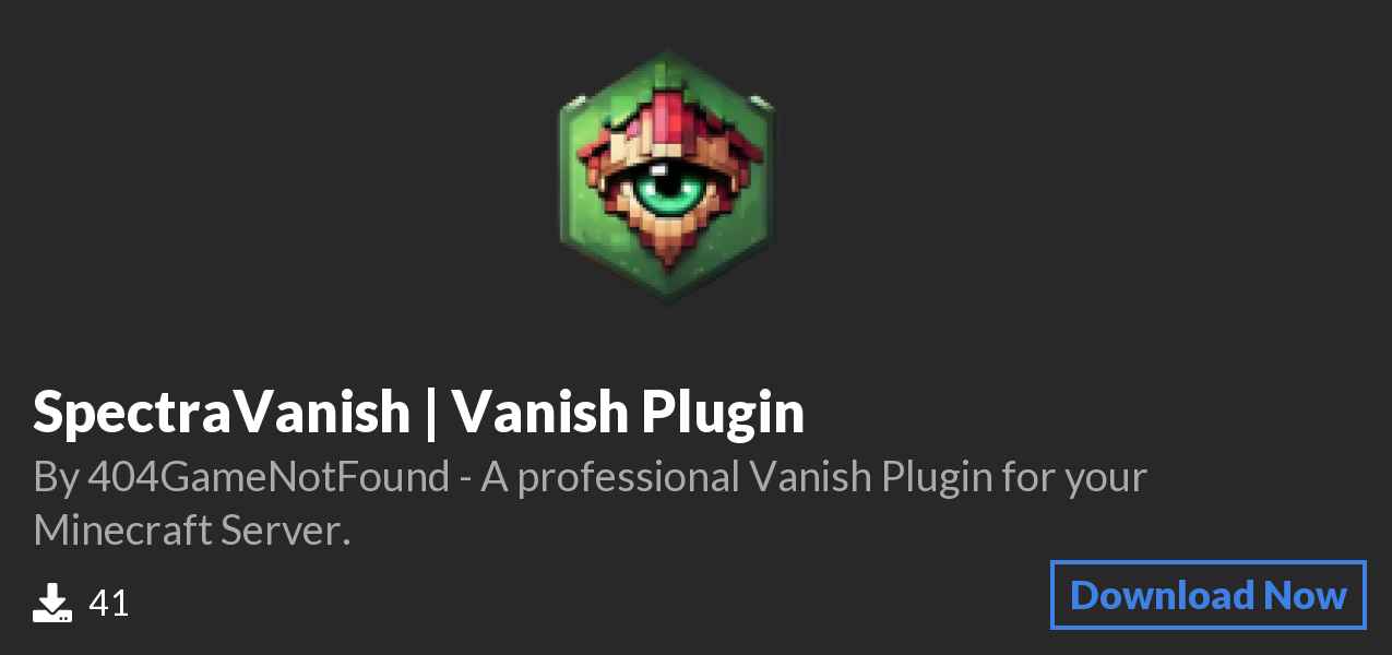Download SpectraVanish | Vanish Plugin on Polymart