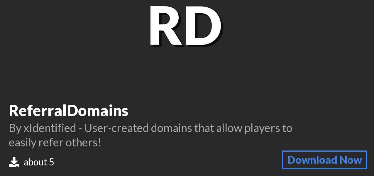 Download ReferralDomains on Polymart