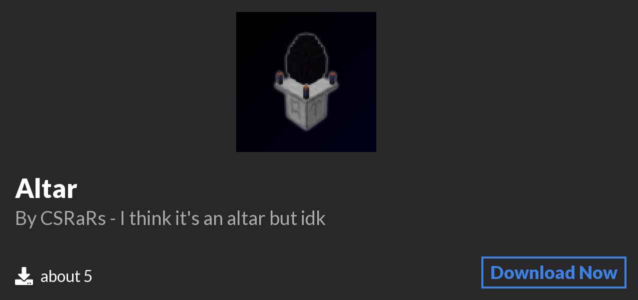 Download Altar on Polymart