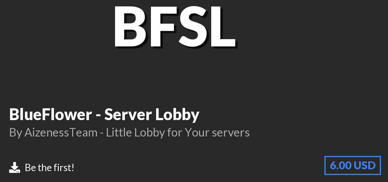 Download BlueFlower - Server Lobby on Polymart