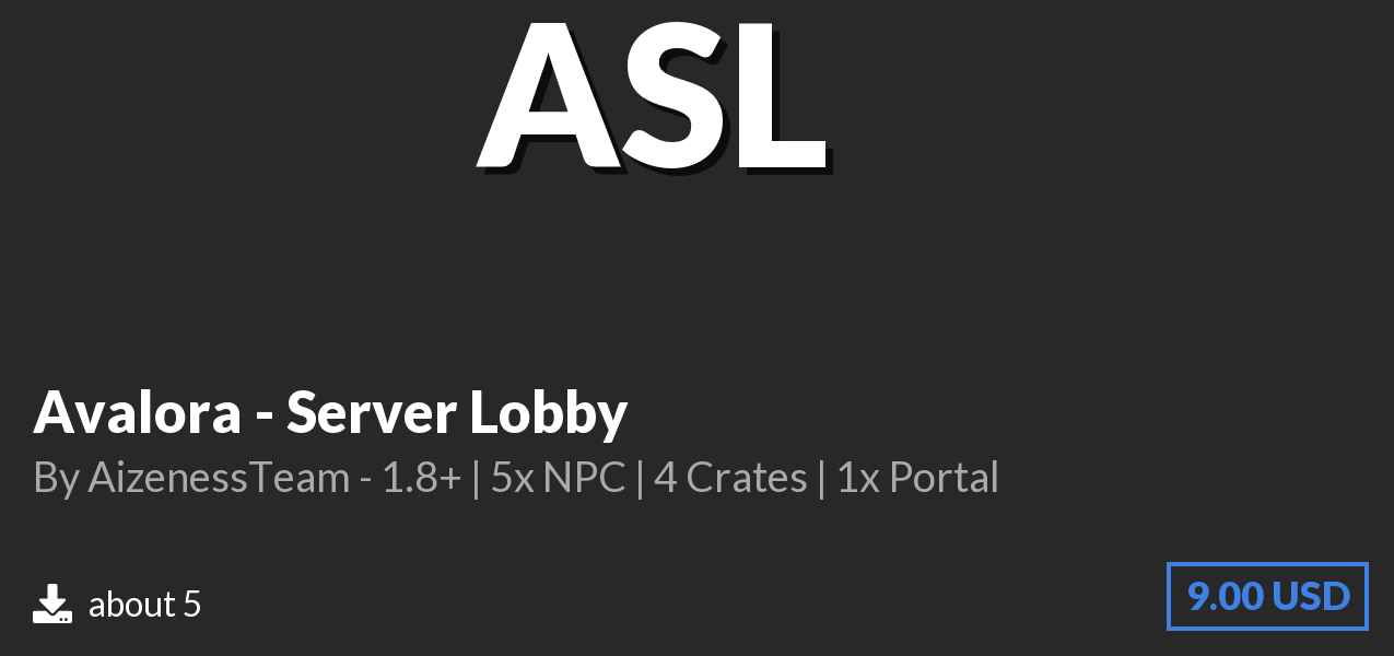 Download Avalora - Server Lobby on Polymart
