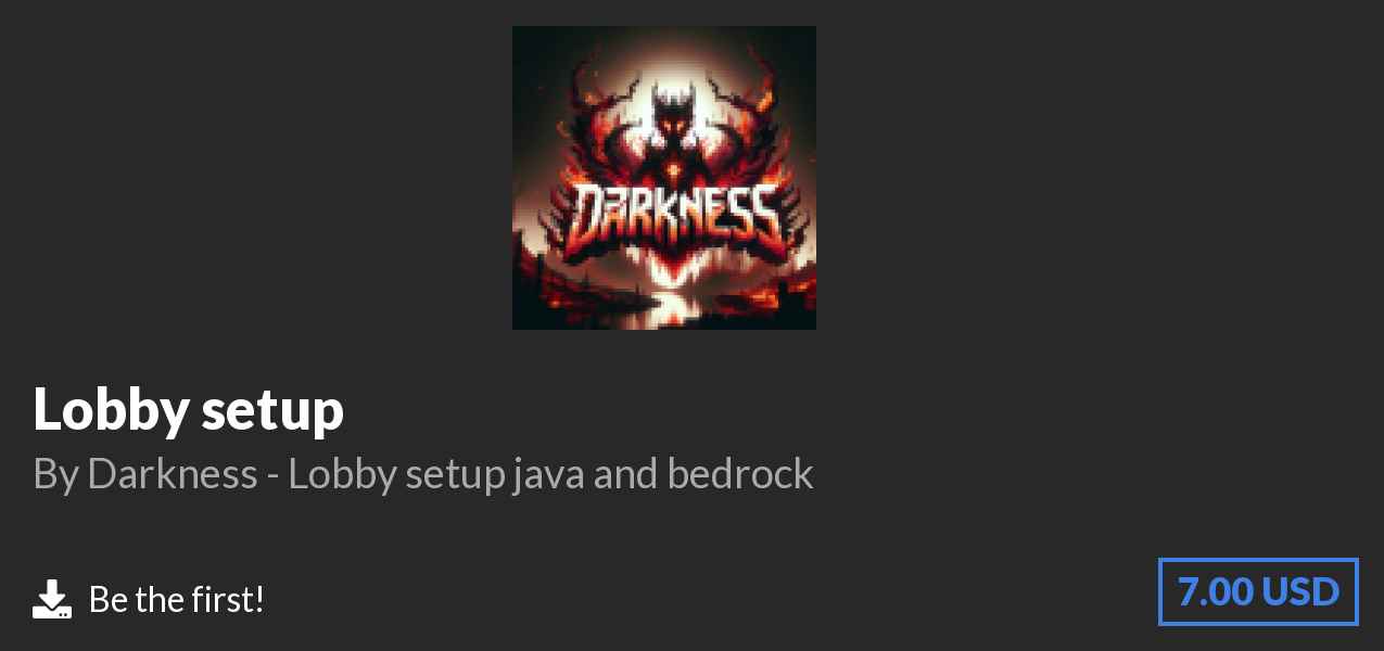 Download Lobby setup on Polymart