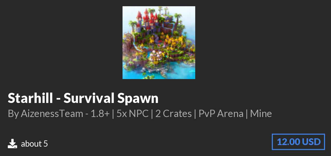 Download Starhill - Survival Spawn on Polymart