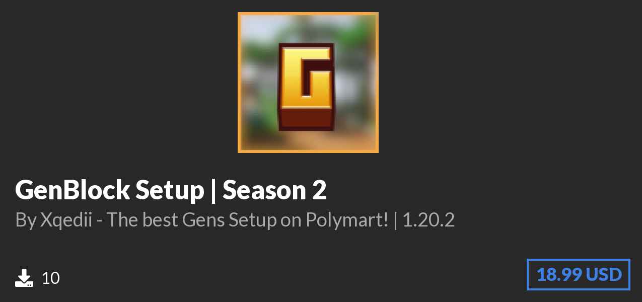 Download GenBlock Setup | Season 2 on Polymart