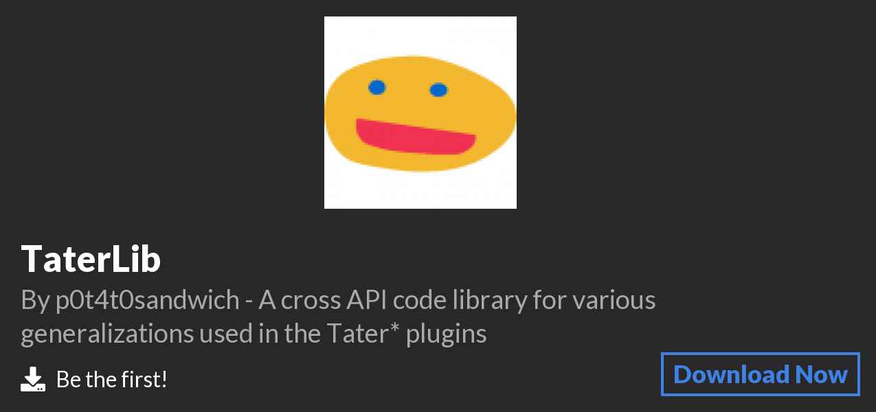 Download TaterLib on Polymart