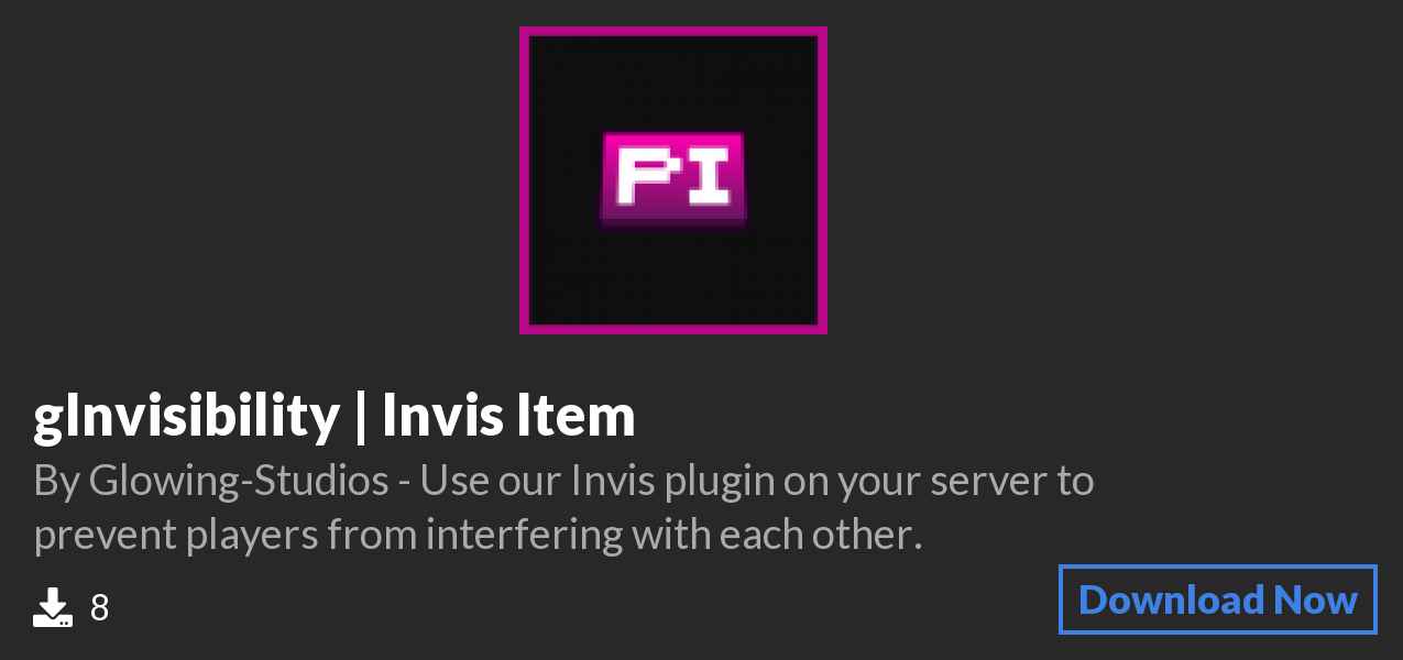 Download gInvisibility | Invis Item on Polymart